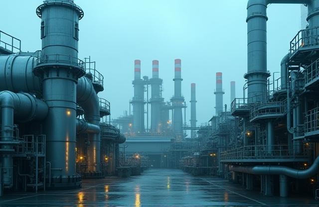 Energy plant with IoT sensors